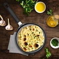 thumbnail image 5 of Starfrit La Forge Classic 9.5" Flat Tava Pan, Ideal for Thin Crepes, Dosas, Chapatis, Parathas and More, Non-Stick Forged Aluminum, Oven Safe, Black, 5 of 5