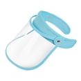 thumbnail image 3 of DYNWAVECA Full Face Protection Adjustable Headgear Breathable Transparent Visor Full Faceshield Face Cover for Work Gardening Grinding blue, 3 of 7