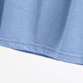 thumbnail image 3 of AherBiu Pajamas Tops for Women Oversized Ruffle 1/2 Sleeve Basic Layer Top Tees Shirts Comfy Soft Undershirts, 3 of 5