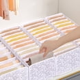 thumbnail image 5 of Fridja Organisateur de Vêtements pour Garde-Robe, Organisateur de Vêtements à Compartiments avec Support, Organisateur de Tiroir à Lessive Pliable et Lavable avec Poignée, 5 of 5