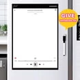 thumbnail image 3 of Dvkptbk Magnetic Whiteboard Sticker Magnetic Refrigerator Sticker Message Board Magnetic Whiteboard Sticker, 3 of 6