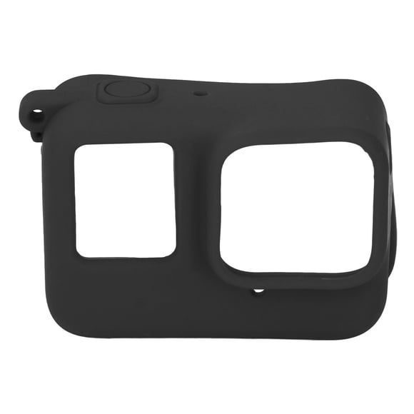 Action Camera Silicone Case Lens Cap, Silicone Protective Cover Durable Flexible Shockproof Washable Waterproof for Ace Pro Black,White,Red,Blue