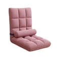 thumbnail image 4 of simhoa Chaise de Sol avec Soutien Dorsal Douce Confortable Gaming Rembourrée Fauteuil de Repos Rose, 4 of 8