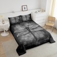 thumbnail image 4 of Erosebridal Grey Dragonfly Bedding Twin Comforter Set,Ombre Gradient Down Comforter,Animal Decor,Reversible,Lightweight,2pcs, 4 of 7