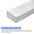 thumbnail image 3 of Unique Bargains Square Aluminum Flat Bar, 1 Pack 1' Thickness 2' Width 8' Length, 3 of 5
