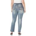 thumbnail image 2 of WallFlower Jeans Luscious Curvy Coupe Bottillon Taille Mi-Haute Insta Extensible Juniors pour Femmes (Standard et Plus), 2 of 7