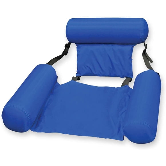Inflatable Pool Float, Multi-Purpose Pool Hammock (Saddle, Lounge Chair