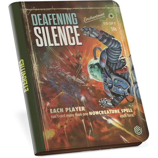 Ultimate Guard - Zipfolio 360 Xenoskin - Magic : The Gathering - Bord des Éternités - Silence Assourdissant