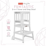 Fisher Price 2-in-1 Funtastic Tower and Step Stool