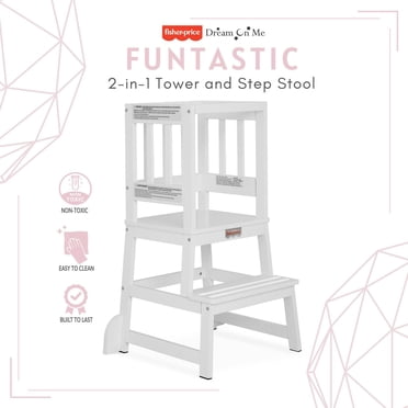 Fisher Price 2-in-1 Funtastic Tower and Step Stool