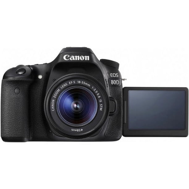 Canon EOS 80D DSLR Camera with 18-55mm Lens - Walmart.ca