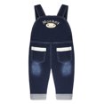 thumbnail image 3 of KIDSCOOL SPACE Baby Cotton 3D Cartoon Soft Knitted Jeans Overalls, 3 of 6