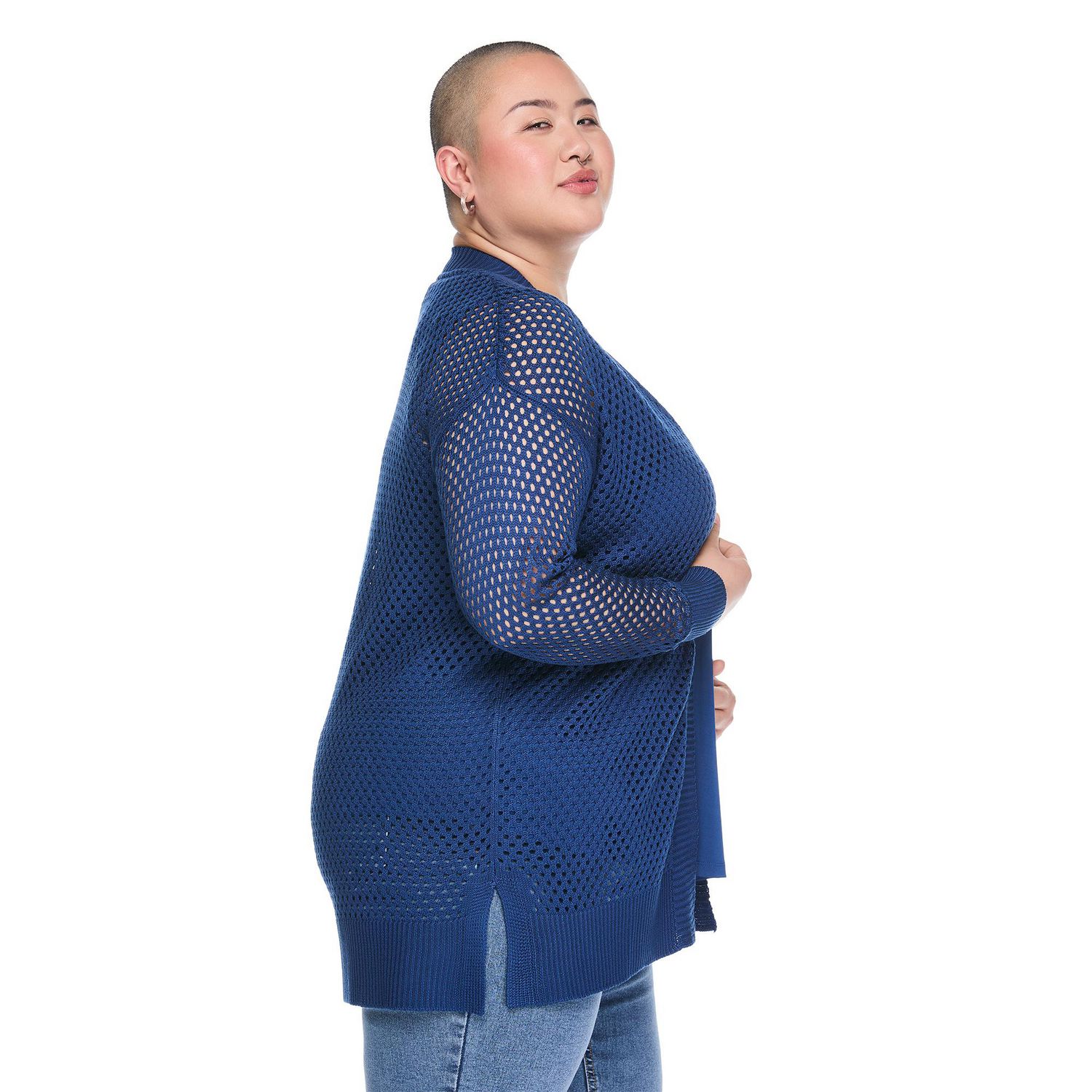 Cardigan en tricot Lane Bryant Plus pour femmes