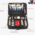 thumbnail image 3 of Makeup Case Storage Box Cosmetic Holder Multipurpose Wear-resistance Organizer Sweet Gift Brushes Organizer Travelling Accessories Jewelry Cases S, 3 of 9