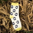 thumbnail image 3 of Yellow Socks Women Fun Socks Cute Penguin Animal Fun Novelty Cotton Gift, 3 of 3