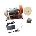 thumbnail image 1 of Almencla Mini Bench Grinder Bench Grinding Tool DIY Supplies Multifunction Sturdy Benchtop Sander Polisher for Tabletop Edge Polishing E, 1 of 8
