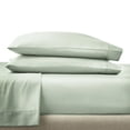thumbnail image 1 of Better Homes & Gardens 300 Thread Count Cotton Sateen Bed Sheet Set, Soft Sea, 4-Piece, King, 1 of 5