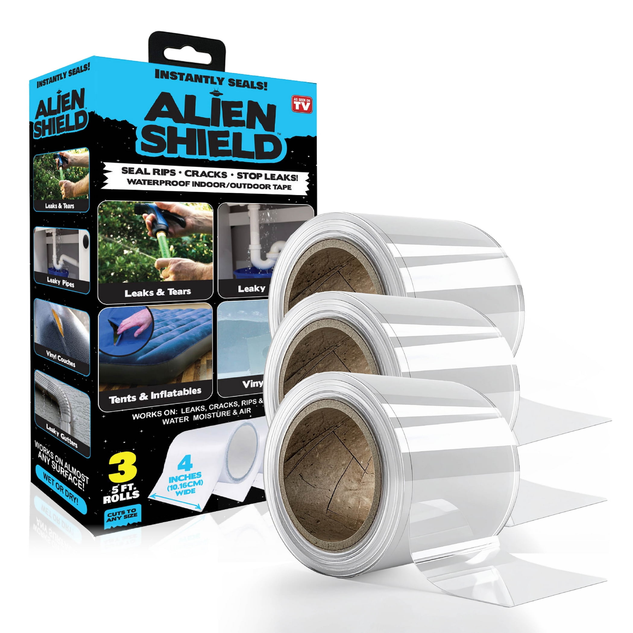 Alien Shield Transparent Sealing Tape Waterproof Repair Tape Adhesive ...