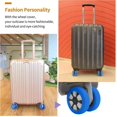 thumbnail image 4 of Luggage Wheel Cover Suitcase Cover Protector Luggage Compartment Wheel Sleeve Cover 8 Pcs Silicone Suitcase Wheel Cover Carry On Luggage Wheel Cover for Suitcase Thick Soundproof Blanket, 4 of 5