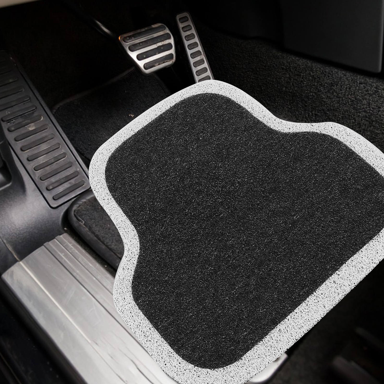 OULII All Weather Car Floor Mats Car Floor Mat Rectangle Multi 1Set