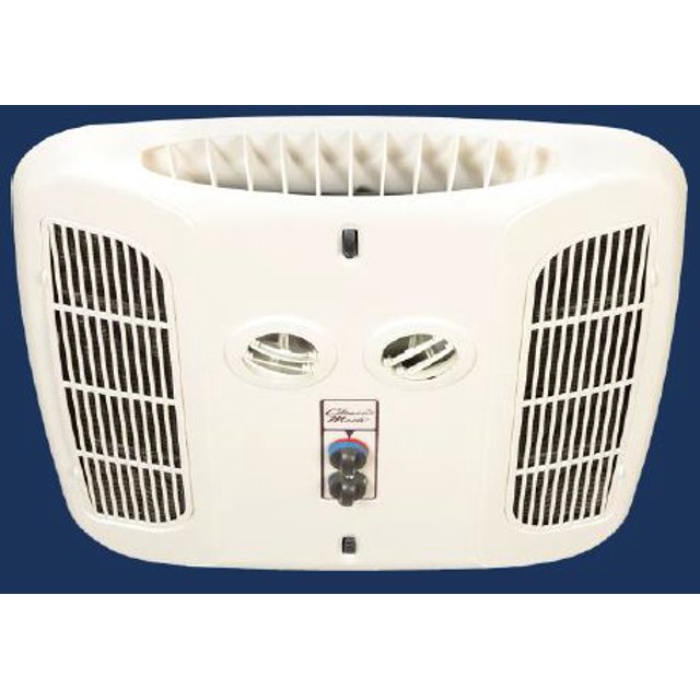 Coleman Mach Assemblage de Plafond pour Climatiseur 9430D7153 DELUXE CHILLGrille; Système Non Canalisé; Décharge Inférieure Prêt pour la Chaleur Assemblage de Plafond Gratuit; Blanc; Profil Bas