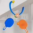 thumbnail image 2 of Dsscvnef Table Tennis Training Device Indoor Table Tennis Self Training Set Hanging Pingpong Trainer Pingpong Without Table for Children Youth Middle Age and Old Age, 2 of 4