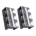 thumbnail image 2 of Bande Terminale, 2pcs Fil Barrière Bloc Double Rangées Bande Terminale une Double Rangées Caractéristiques Principales de la Classe de Bande Terminale, 2 of 8