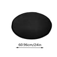 thumbnail image 3 of BBQ Mat & Fire Mat for Fireplace and Brazier — Fiberglass Silicone Oven Mat Outdoor Terrace Circular Barbecue Mat Fireproof 24-Inch Heat Cooking, 3 of 8