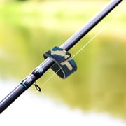 EGNMCR Camping & Hiking Fishing Rod Belt Stretchy Wrapping Suspender Pole Hook Loop Design Fishing Rod Tackle rod strap