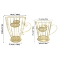 thumbnail image 2 of Desktop Ornament for Countertop Organization with Elegant Cup Holder and Coffee Pod Storage Solution for 30 Pods Desktop Accessory for Home Kitchen, 2 of 4