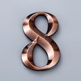 thumbnail image 1 of Cagogo under $5 House Numbers, Modern House Numbers 0-9, Self Adhesive Metal Door Address Numbers for Mailbox Street, Outdoor Numbers, Door Numbers, Address Signs, 1 of 3