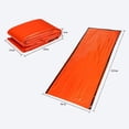 thumbnail image 3 of 4PCS Survival Sleeping Bag Camping Thermal Sack Blanket Waterproof Lightweight, 3 of 11