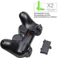 thumbnail image 4 of XYCCA Wireless Controller Compatible for PS2 Console, with Upgraded Joystick and Double Vibration Remote Gamepad (Black and Black), 4 of 7