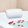 thumbnail image 1 of Bath Pillow Waterproof 2 Suction Cups Neck Head Support Spa Pillow Tub Pillow, 1 of 8