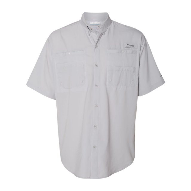 PFG Tamiami II Chemise à Manches Courtes, P, Gris Frais