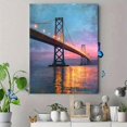 thumbnail image 4 of Qisvanset Sunset Tree Lake Reflection Canvas Print 12x16 Inch Scenic Wall Decor, 4 of 8