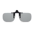 thumbnail image 1 of Clip-On Sunglasses Rimless Flip Up Driving Glasses Night Vision Polarized Glasses for Women Men, 1 of 8