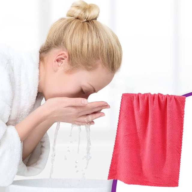 Face Cloth Set, Soft Terry Towels, Highly Absorbent, Includes Washcloths 30 x 60 cm, with Good Water Absorption for Bath, Gym and Spa Use