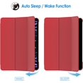 thumbnail image 5 of Supershield Case iPad Pro 11, Slim Stand Hard Back Shell Smart Cover for iPad Pro 11 Inch 4th Generation 2022 /3rd Generation 2021 /2nd Gen 2020 - Red, 5 of 5
