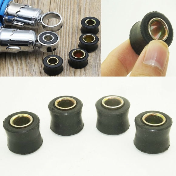 4X10mm Amortisseur en Caoutchouc Brosses de Suspension pour Quad Dirt Bike ATV