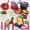 36PC, variant on LSLJS 22PC Children's Play Kitchen Toy Set, Kids Kitchen Playset Cooking Playsets Little Chef Play Toys Children's Play House Toys, Cooking Utensils, Kitchen Toys, Gift for Boys Girls