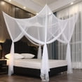 thumbnail image 4 of Fwttom Four-Sided Mosquito Net Outdoor Mosquito Net Home Mosquito Net Bed Cover Mosquito Net Curtain Bed Cover Mosquito Net Set Mesh Curtain, 4 of 6