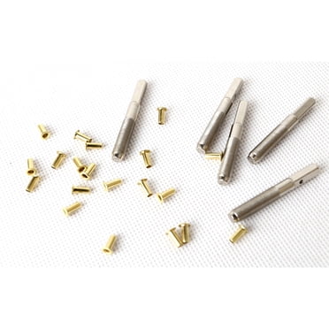 80 Pcs Clous de Réglage Lyre Harpe avec 80 Pcs Rivets pour Petite Harpe Lyre Instrument à Cordes Musical