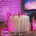 thumbnail image 4 of Estbridge Halloween/Christmas Net Lights Outdoor  6.6FT x 6.6FT 144 LED Fairy String Light with 8 Lighting Modes  Connectable Light for Garden Tree Bushes  Holiday Wedding Party Decoratio, 4 of 7