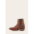 thumbnail image 3 of Frye Women BILLY INSIDE ZIP BOOTIE REDWOOD/TONARA LEA HEEL, 3 of 5