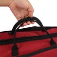 thumbnail image 3 of QualitChoice Sac de Rangement pour Trombone Professionnel Simple pour Pochettes à Fermeture Éclair en Laiton pour Instruments en Tissu Oxford Rouge, 3 of 6