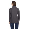 thumbnail image 2 of Core 365 Ladies' Fusion ChromaSoftâ„¢ Pique Quarter-Zip CE405W, 2 of 3