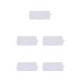 thumbnail image 1 of Thinsony 10 Grid Plastic Jewelry Removable Storage Box Beads Container Earring White 12.8x6.5x2.2cm 5Set, 1 of 6