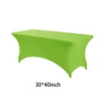 thumbnail image 3 of Stretchable Polyester Rectangle Table Cover for Outdoor Events – Elastic Fitted Design for Parties Weddings Banquets and Gatherings – Table Protector, 3 of 7