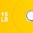 thumbnail image 2 of PRISP Olympic Bumper Weight Plate - Rubber Plate for 2 Inch Olympic Barbell with Steel Insert; Pairs, Sets and Single Plates Available, 2 of 9